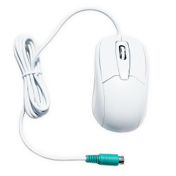 Perixx White Optical PS/2 Mouse