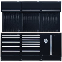BUNKER&#xAE; 04415 Modular Storage Combo with Stainless Steel Worktop (14pc)