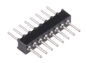 Złącze szpilkowe 8-pinowe 850 raster: 1.27 mm Prosty 1-rzędowe Preci-Dip Otwór przelotowy 150 V Bez osłony