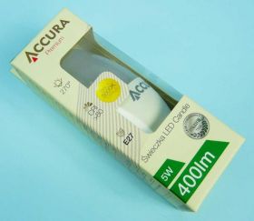 E-27 230V ŚWIECA 5W=35W WW 3000K 400lm