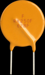 FRX250-60F PTC-Fuse, radial, 60V, 2.5A, resettable