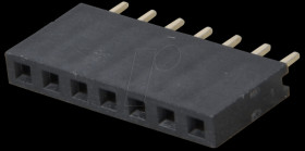 094-1-007-0-NFX-YS0 Sockets 2.54 mm, 1X07, straight