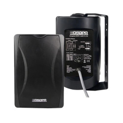 Głośnik ścienny dwudrożny 20W 100V czarny DSP8062B