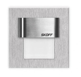 Oprawa LED 0.4W 10V IP20 TANGO MINI szlif biała 02-01-02-01-0120