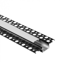 Profil GPS01 podtynkowy czarny + klosz transp. 1m