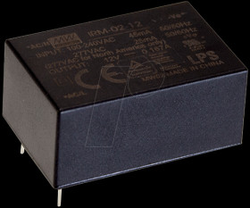 IRM-02-24 Switching Power Supplies Module, 2 W 24 V / 0,083 A, PCB