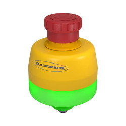Illuminated Emergency Stop, 1 40mm Butto