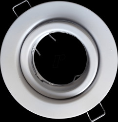 3469 GU10 mounting frame, round, movable, white