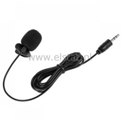 Mikrofon z klipsem ( okrągły )