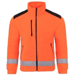 POLAR BHP bluza ODBLASKOWA 340G orange pomarańczowy FLASH 4XL