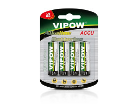 Baterie alkaliczne VIPOW LR6 4szt/bl.