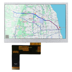 Moduł wyświetlacza LCD 7cal TFT WVGA 800 x 480pikseli LVDS I/F Nie NEWHAVEN DISPLAY INTERNATIONAL