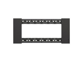 LIVING NOW Ramka 6 modułów - czarna KA4806KG LEGRAND