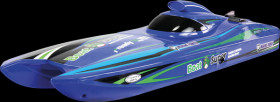 26114 RC speedboat, Blue Arrow, catamaran, jet propulsion, 2.4 GHz, RT