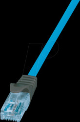 CPP010 Patch cable, Cat.6A, U/UTP, blau, 10 m