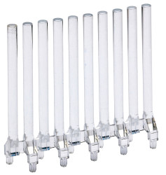 Światłowód do LED, sztywny, prosty, dł. 30mm, 10-drożny, , MENTOR