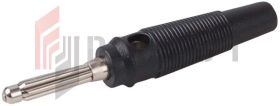 Wtyk banan 4mm WB413-BK 50V=/30V~ 32A izolowany