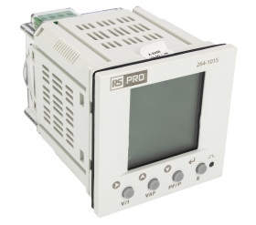 Miernik energii Modbus RS485 1, 3 -fazowy RS PRO 519 (Phase) V ac, 300 (Phase and Neutral) V ac, 6A, 65Hz