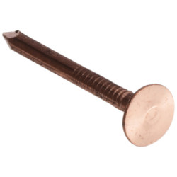 ForgeFix 1NLC30265CB Multi-Purpose Clout Nails Copper 30 x 2.65mm (1kg Bag)