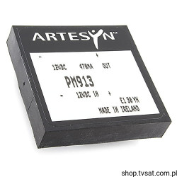 PM913 DC-DC 12V to 12V 0.47A THT ARTESYN