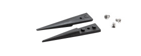 Końcówki do pincet dł. całkowita 40 mm ideal-tek Carbon Fibre