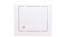 Kier Przycisk /Światło/ Biały Łp-5W/00