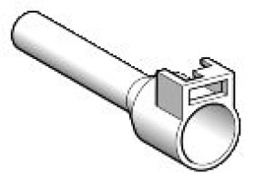 Końcówka tulejkowa izolowana 25mm2 czarna DZ5CA253 /100szt./