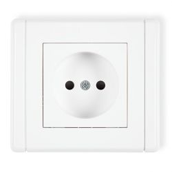 Gniazdo pojedyncze bez uziemienia 2P