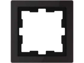 MERTEN D-Life Ramka 1 pojedyncza czerń onyksowy MTN4010-6503 SCHNEIDER ELECTRIC