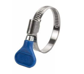 Opaska zaciskowa stalowa Obejma ślimakowa z motylkiem 10-16mm DGMO W1