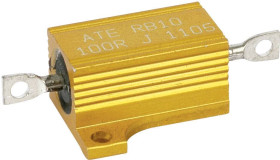 ATE Electronics RB10/1-1K0-J-120 Rezystor mocy 1 kΩ osiowy THD 12 W 5 % 1 szt.