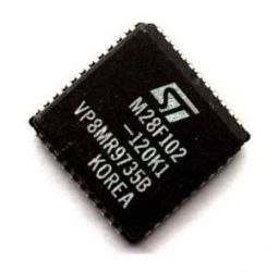 Pamięć Flash 28F102 (28F210) PLCC44 120ns ST (zam. 27C1024/27C102 /27PC210)