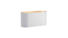 Squalla G9 Kinkiet G9 250V Ip20 80X80x160mm Biały Złoty