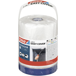 tesa 56589-00000-00 Easy Cover Economy outdoor cover 20m x 1.4m UV-resistant