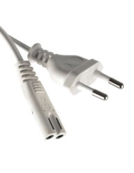 KABEL ZASILAJĄCY ÓSEMKA ICE320-C7 3m BIAŁY JLM