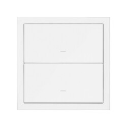 Panel 1-krotny 2 klawisze Simon 100 biały mat