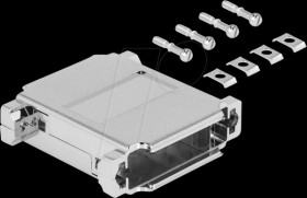 66815 Housing for 2 x D-Sub 25 pin