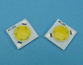 COB 9W 230V AC WC 620lm 6000K 14x14mm