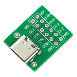 Gniazdo USB-C do płytki prototypowej