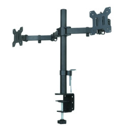 UCHWYT BIURKOWY DO 2 MONITORÓW LED/LCD 13-27 L-02N ART