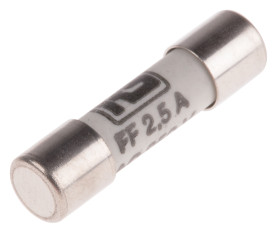 Bezpiecznik 2.5A 5 x 20mmFF 250V ac RS PROIEC 60127