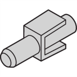 nVent SCHROFF 21101239 Zacisk montażowy 5 szt.