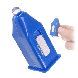 Mini latarka UV LED - mix kolorów - niebieskie światło - ultrafiolet