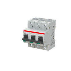 Wyłącznik nadprądowy MCB, UC-B, 3-biegunowy, 10A, 750V, ABB, S803S