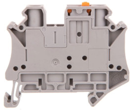 Złączka przelotowa 2-przewodowa z odłącznikiem nożowym 6mm2 szara UT 6-MT 3064069