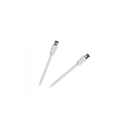 Złącze AV TV-Video 8m biały / F05 DPM