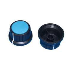 GAŁKA ŚRED. GC28 NIEBIESKI DEKIEL CZARNA 28mm