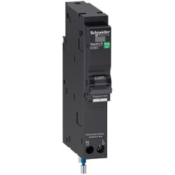 Wyłącznik nadprądowy MCB, Typ C, 1P + N, 20A, 240V, Schneider Electric, QO120