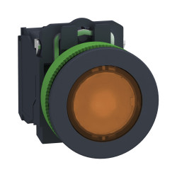 Kompletny układ przycisku SPDT średnica wycięcia 30mm, montaż panelowy Schneider Electric