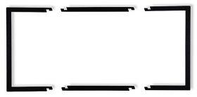 Ramka wypełniająca podwójna serii DECO